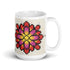 Knitted Zinnia Knitting Mug